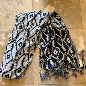 Urban Outfitters Tribal Print Scarf